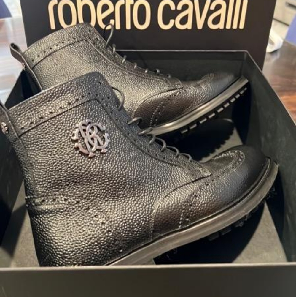 Men Roberto Cavalli ankel boot